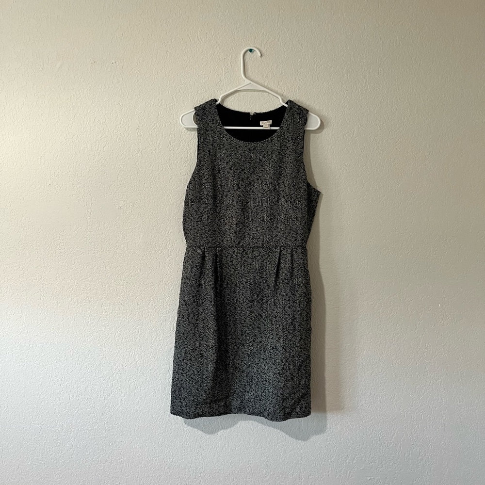 J. Crew wool blend sheath dress